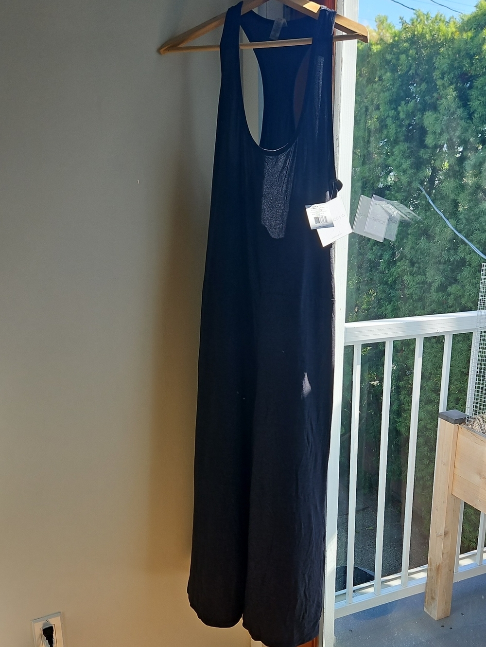 Beyond Yoga Black Racerback Jumpsuit